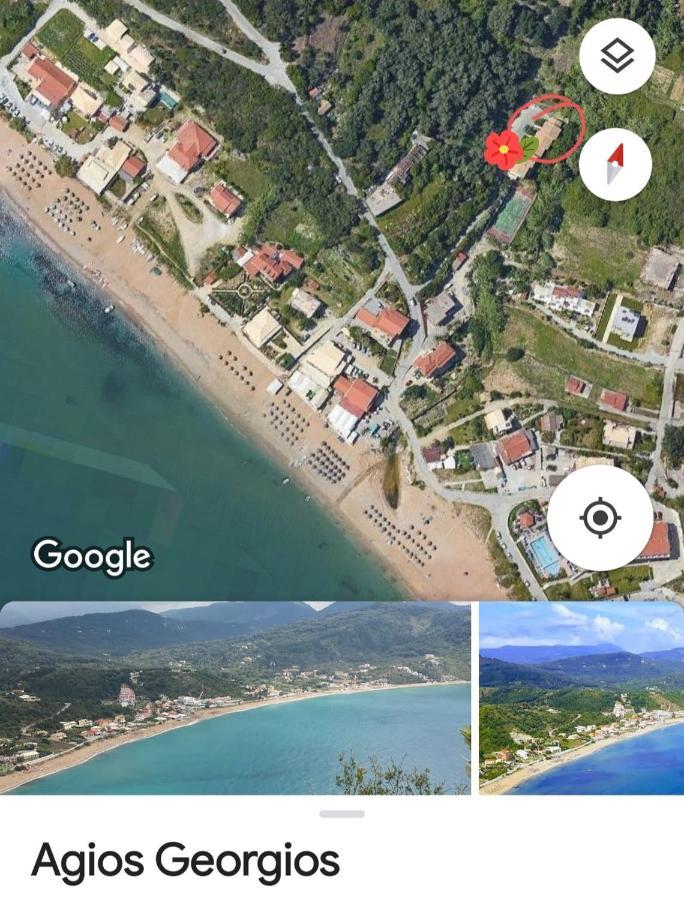 Apartament Corfu Escape Five Agios Georgios Pagon Zewnętrze zdjęcie